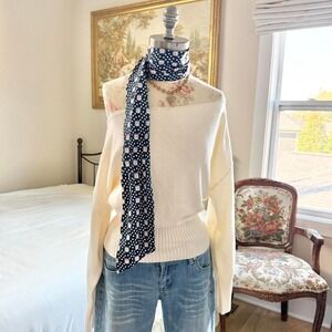 Vintage geometric scarf